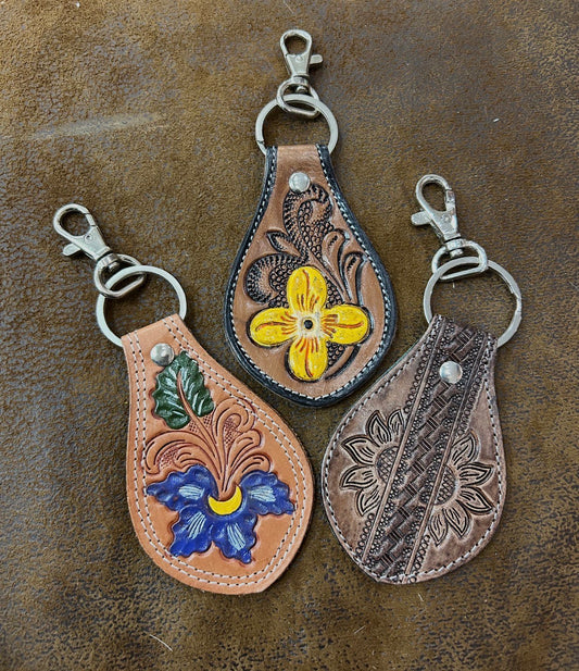 Floral keychain