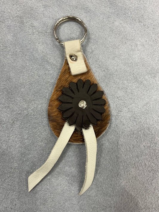 Leather Flower Cowhide Accessory