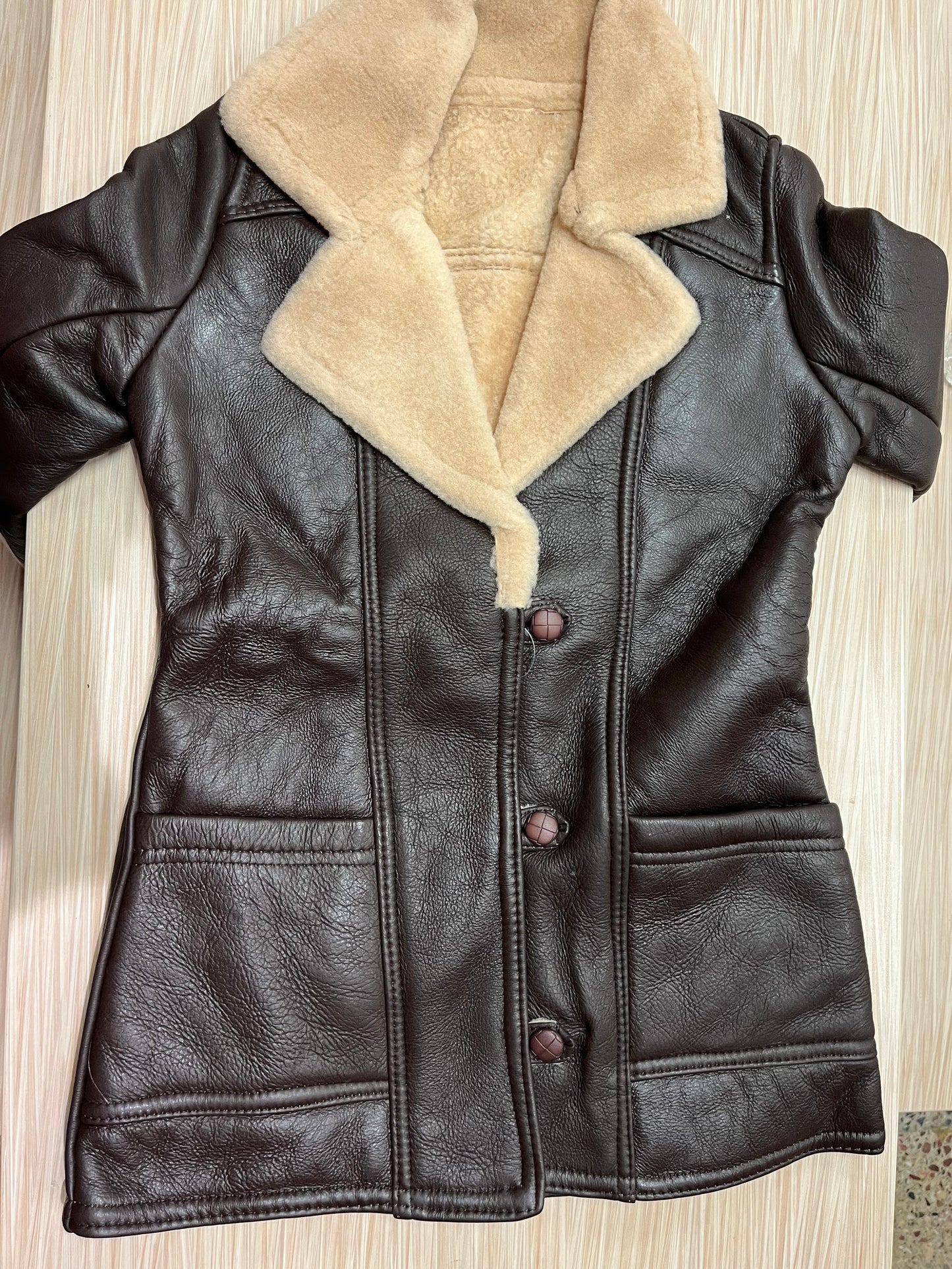 Chocolate Leather Jacket