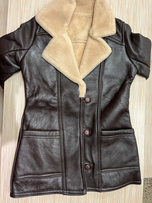 Chocolate Leather Jacket