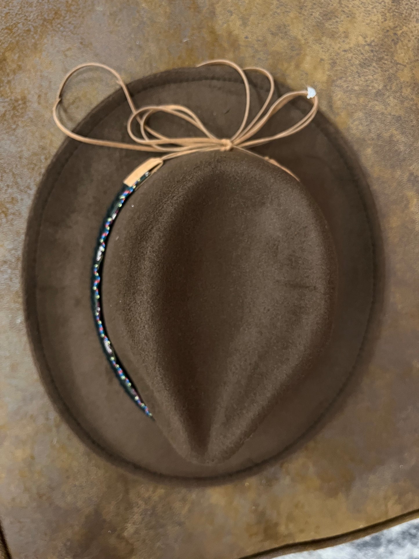 Suede Regular Cowboy with Long Horn Belt