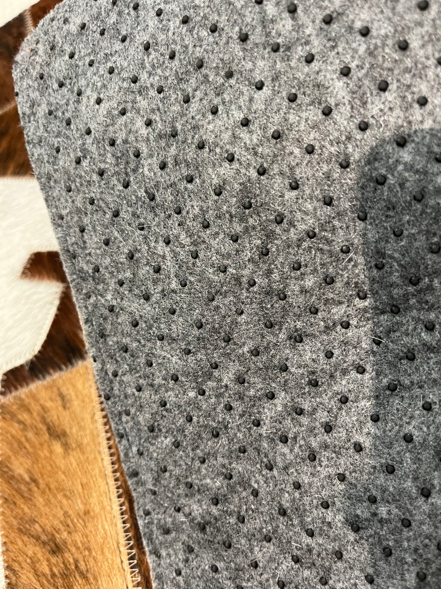 Longhorn Cowhide Patchwork Doormat