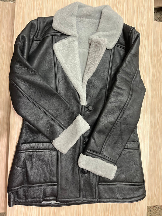 Grey Shearling