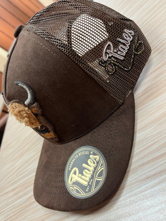 Piales Suede Bull Cap