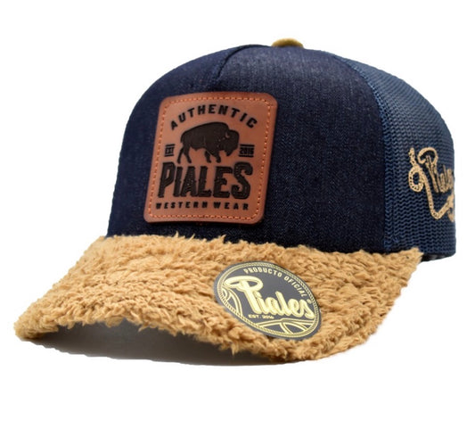 Piales Cap Denim Bison
