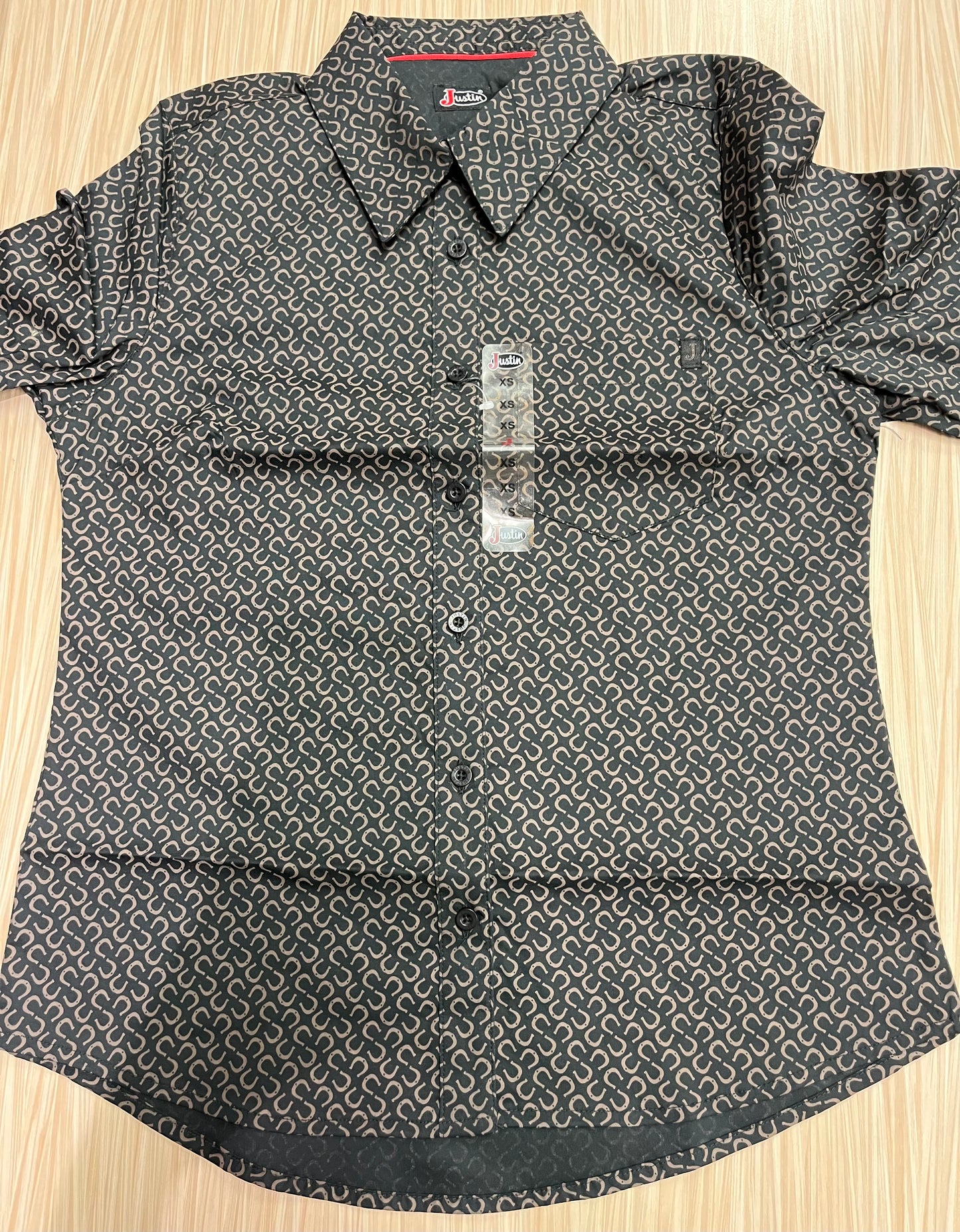 Justin Ladies Button Down Shirt