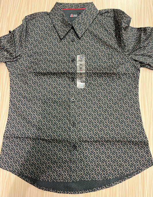 Justin Ladies Button Down Shirt
