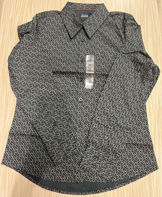 Justin Ladies Button Down Shirt