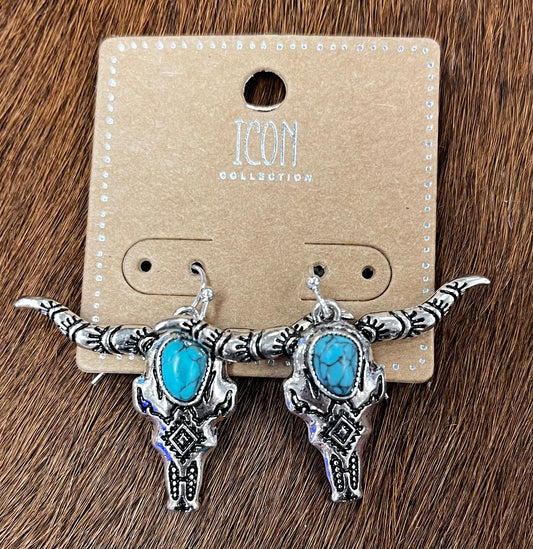 Aztec Turquoise Longhorn