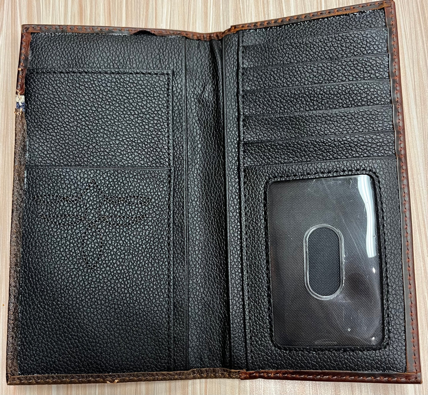 Justin Genuine Leather RW Yoke W/Denim Inlay