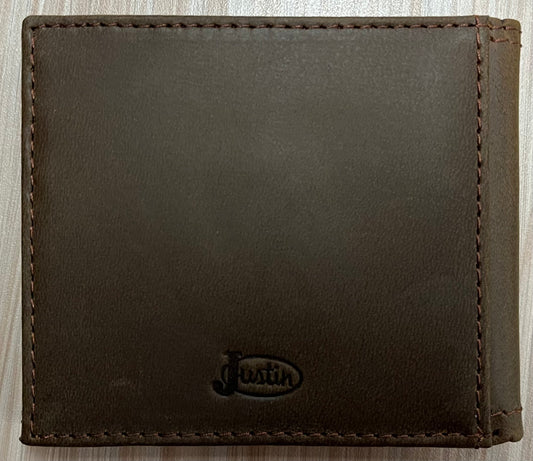 Justin Bifold Wallet Hair-On