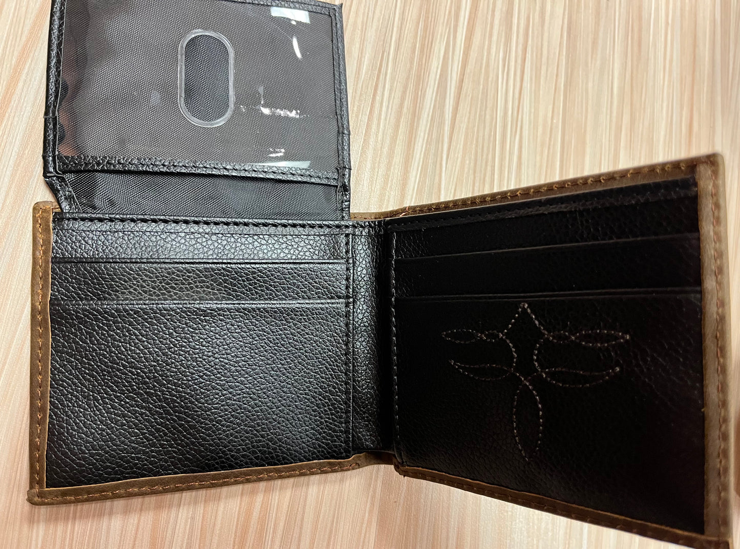 Justin Bifold Wallet Hair-On