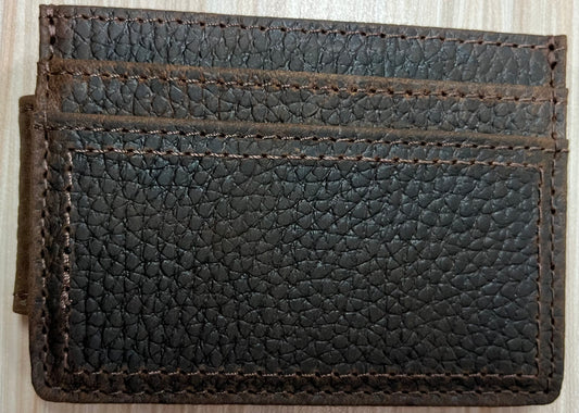 Justin Men's Genuine Leather Slim Card Wallet