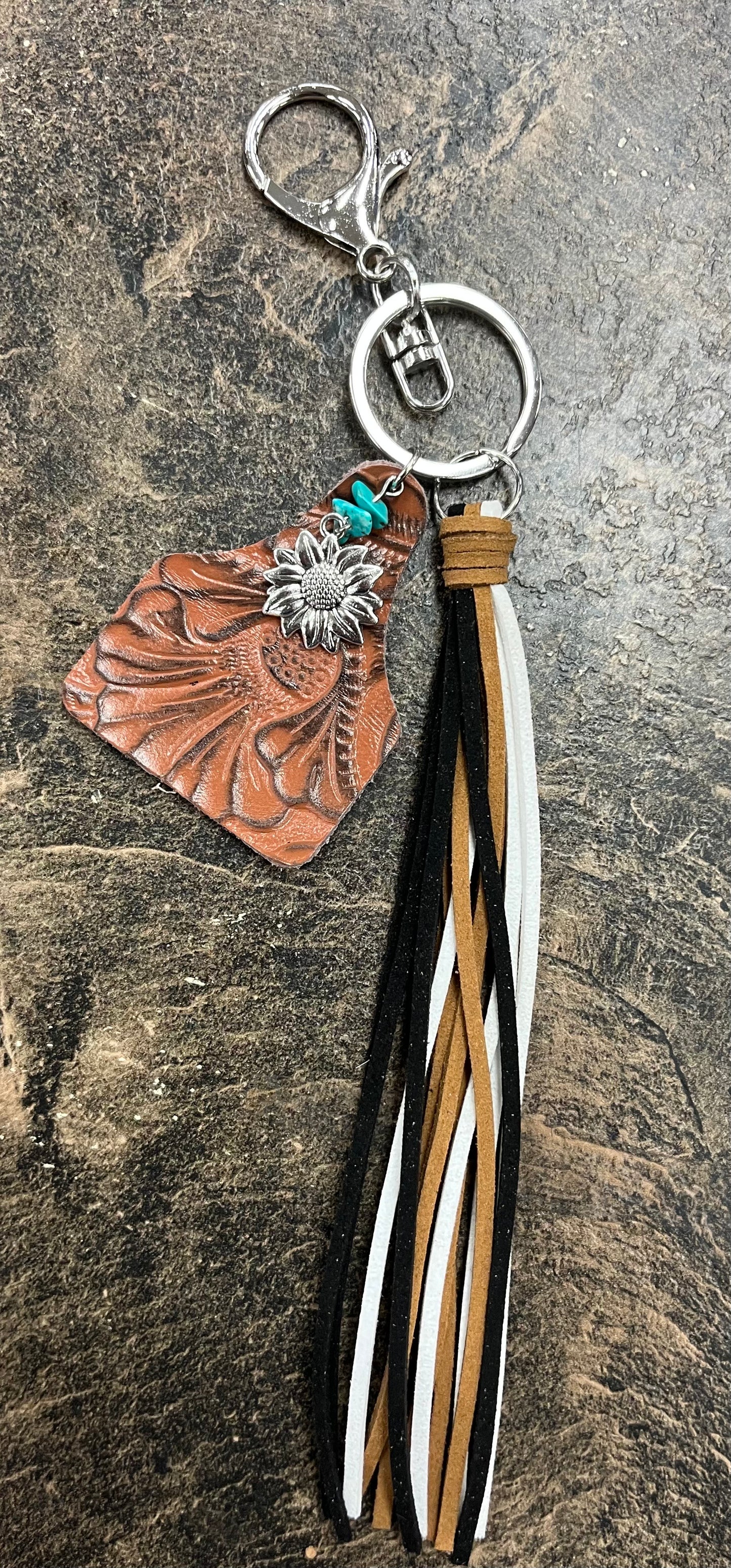 Keychain Western Style Geometric