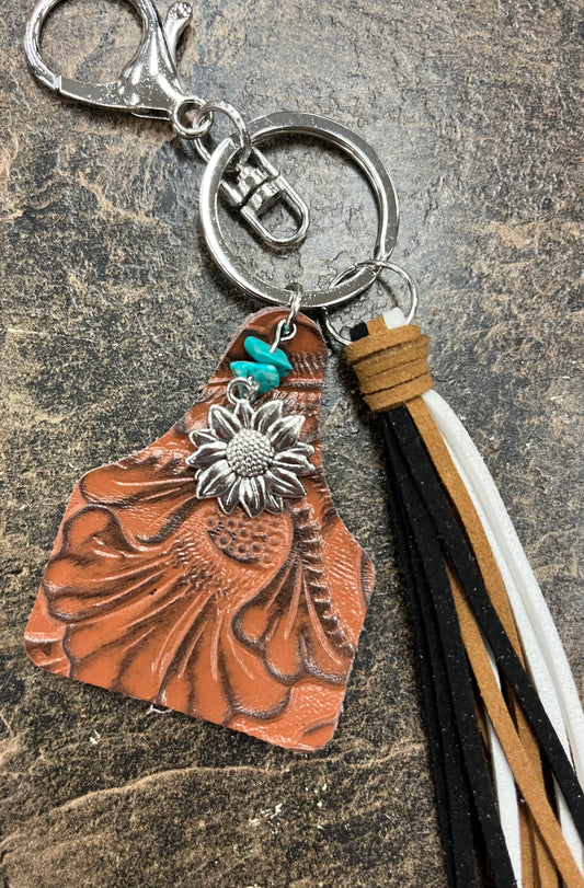 Keychain Western Style Geometric