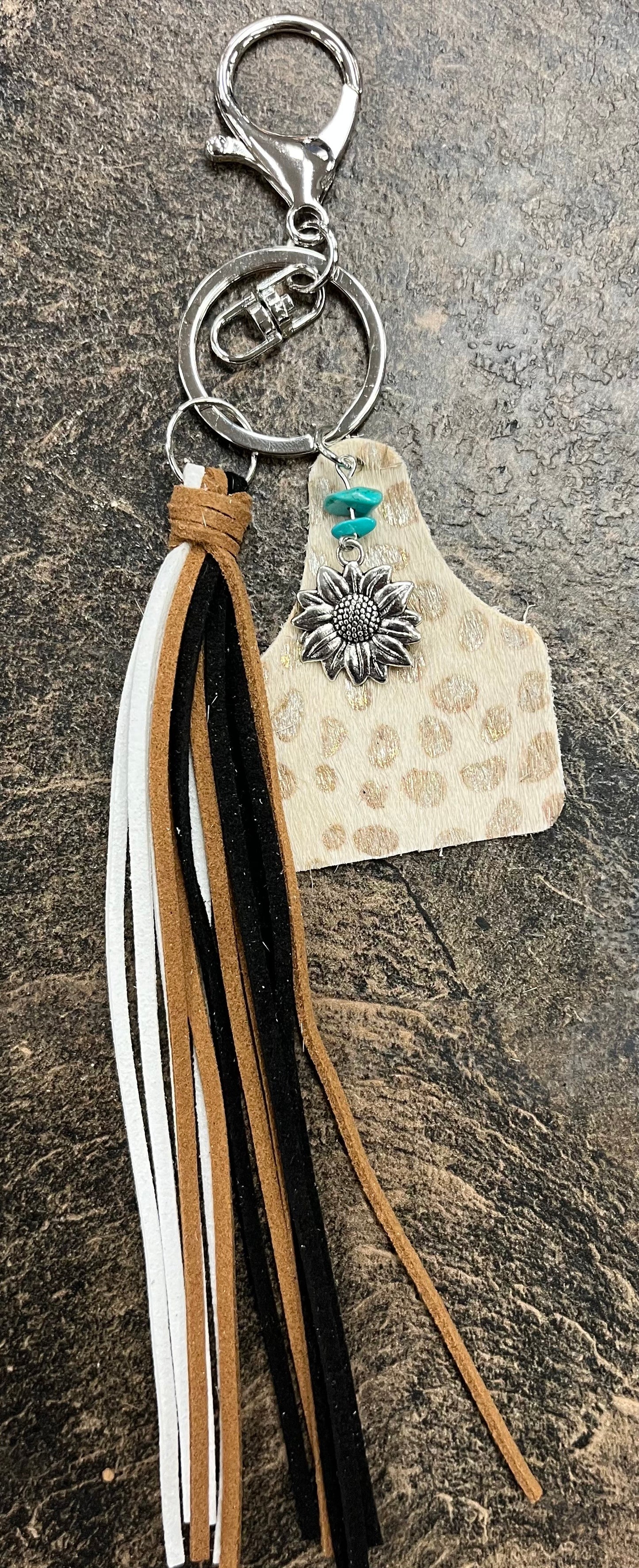 Keychain Western Style Geometric