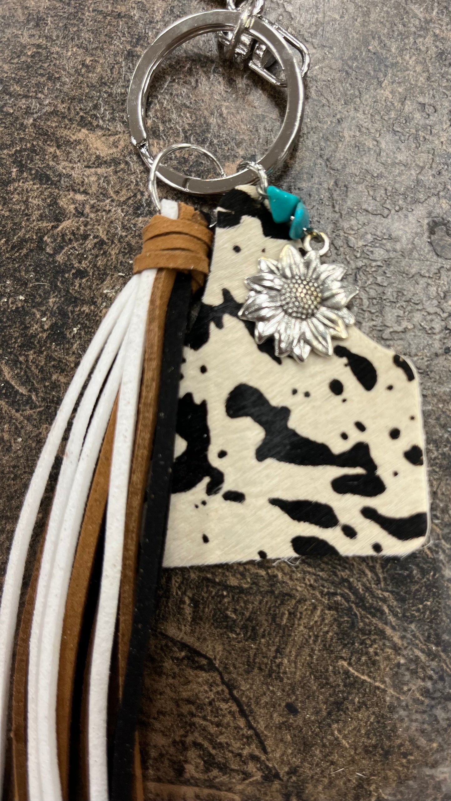 Keychain Western Style Geometric