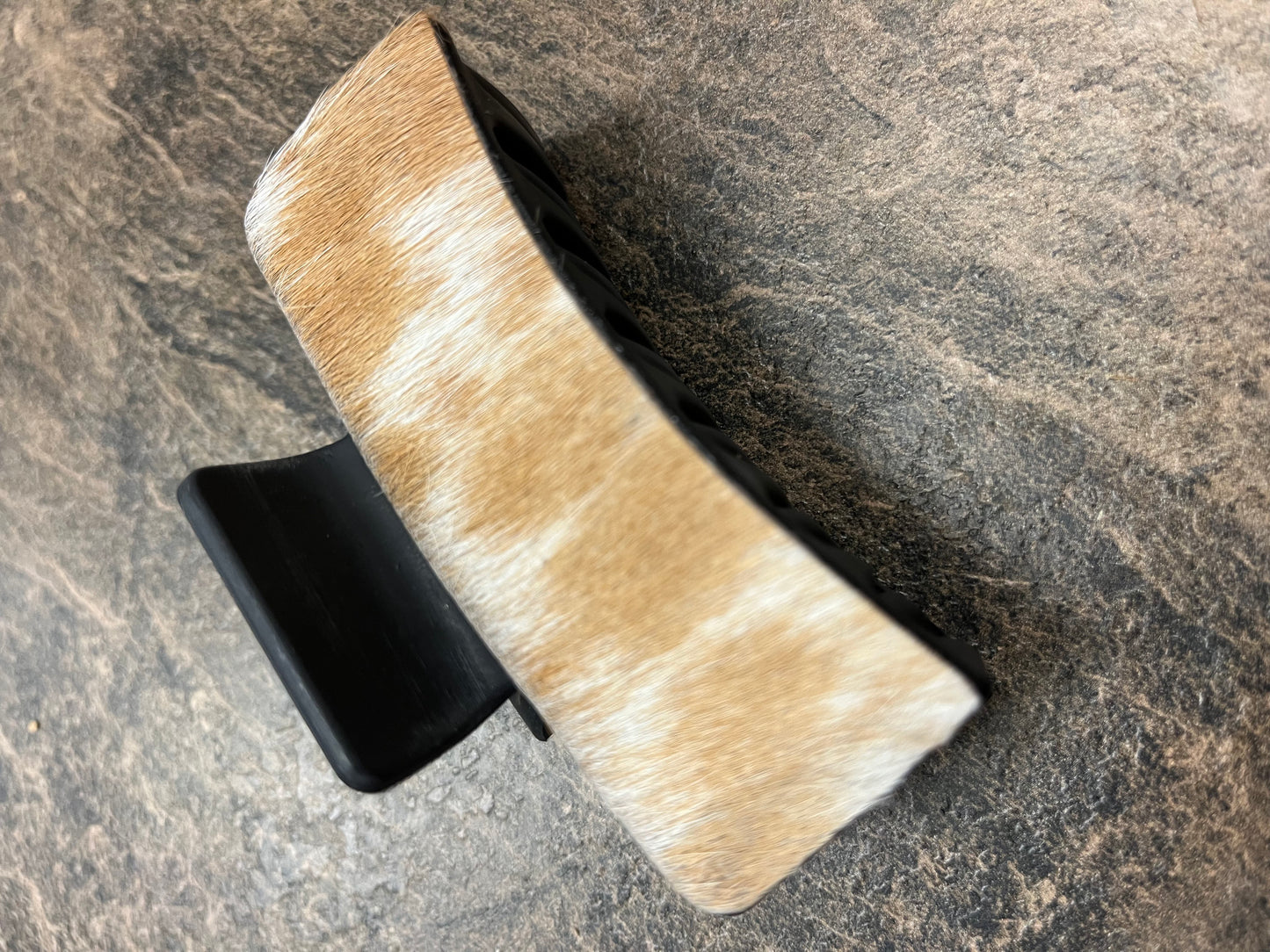 Real Cowhide Claw Hair Clip