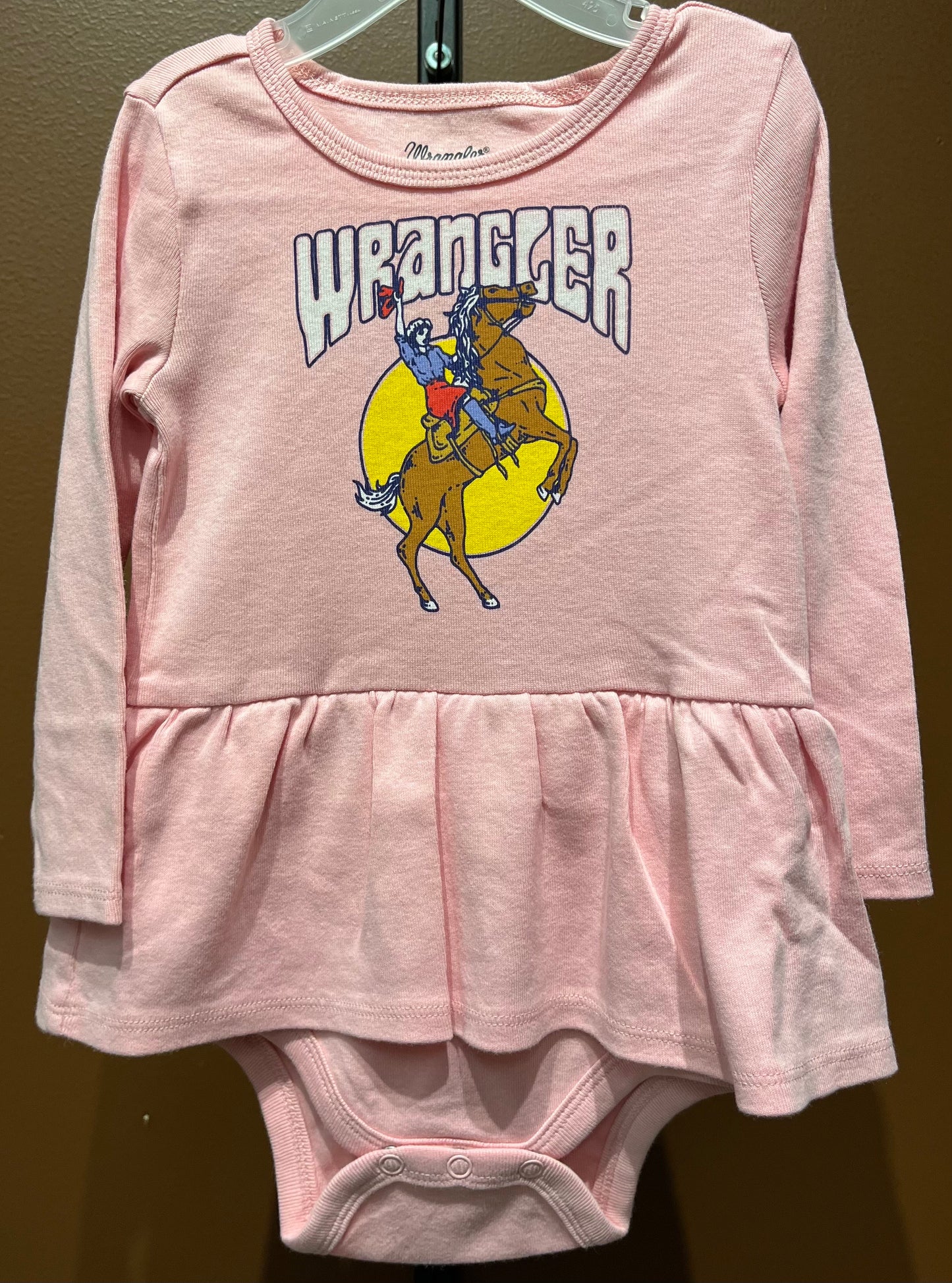 Wrangler Baby Girl Graphic Bodysuit