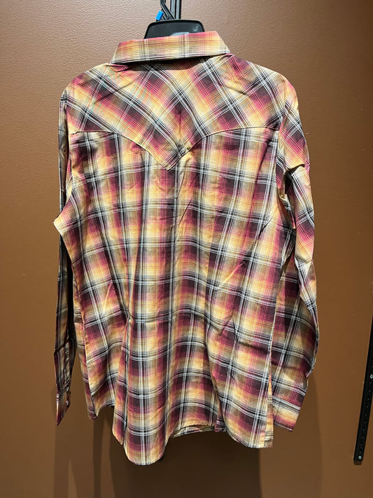 Wrangler Long Sleeve Snap Top