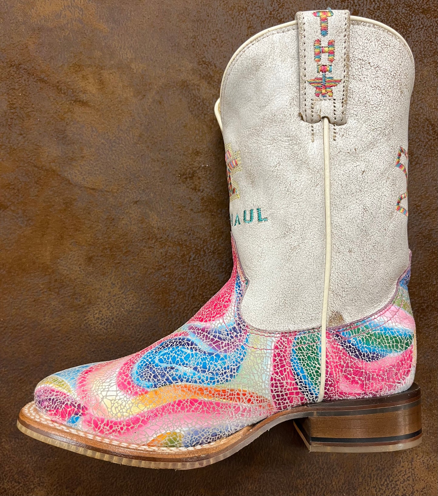 Tin Haul Girl Boots "Color Burst"