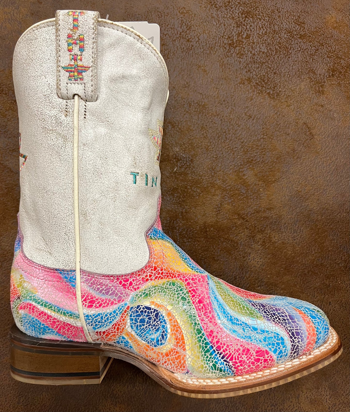 Tin Haul Girl Boots "Color Burst"