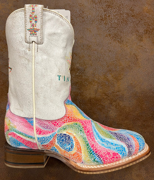Tin Haul Girl Boots "Color Burst"