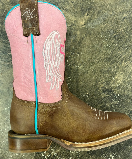 Tin Haul Girl's Boots "Angel Wings"