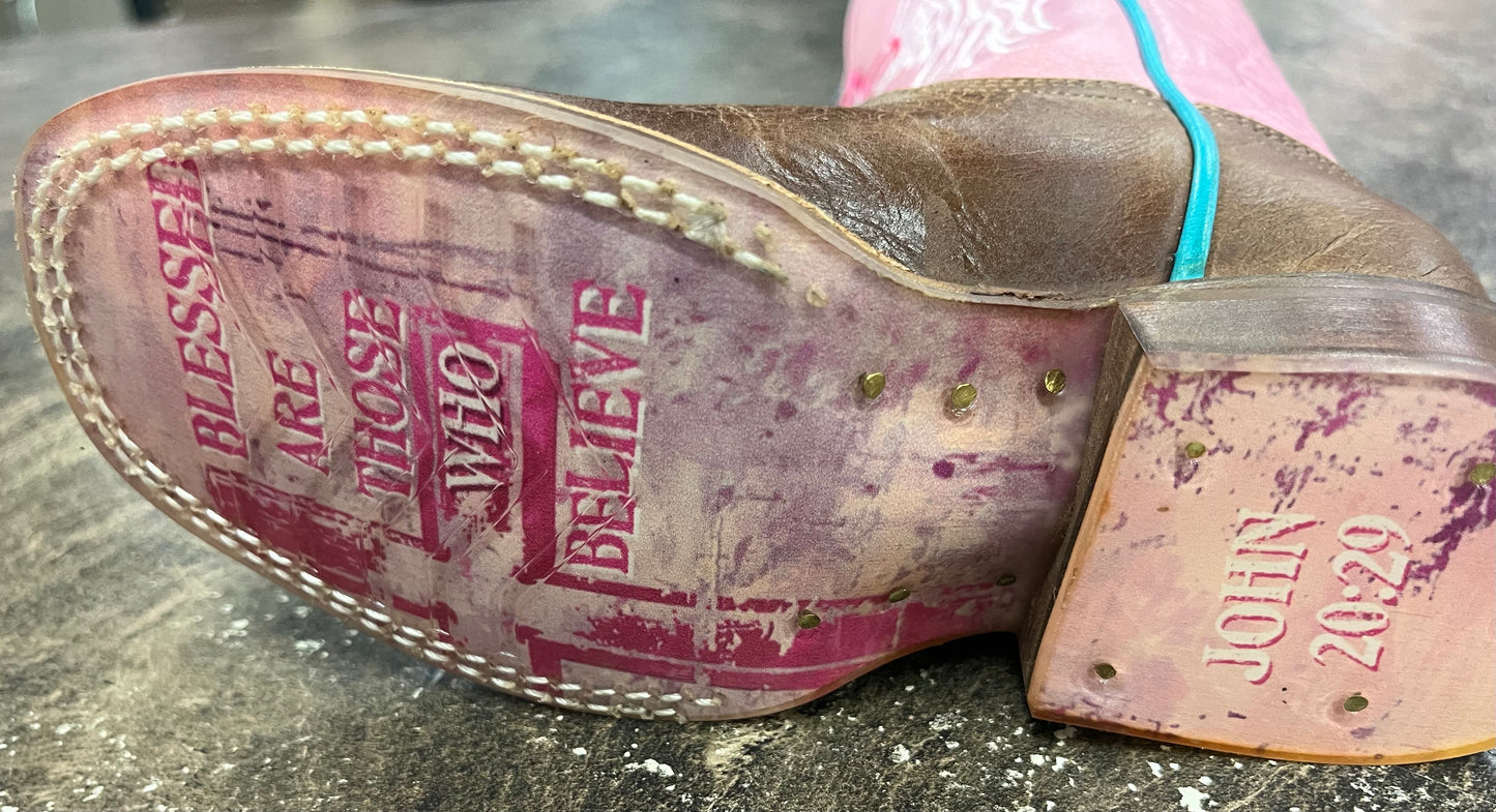 Tin Haul Girl's Boots "Angel Wings"