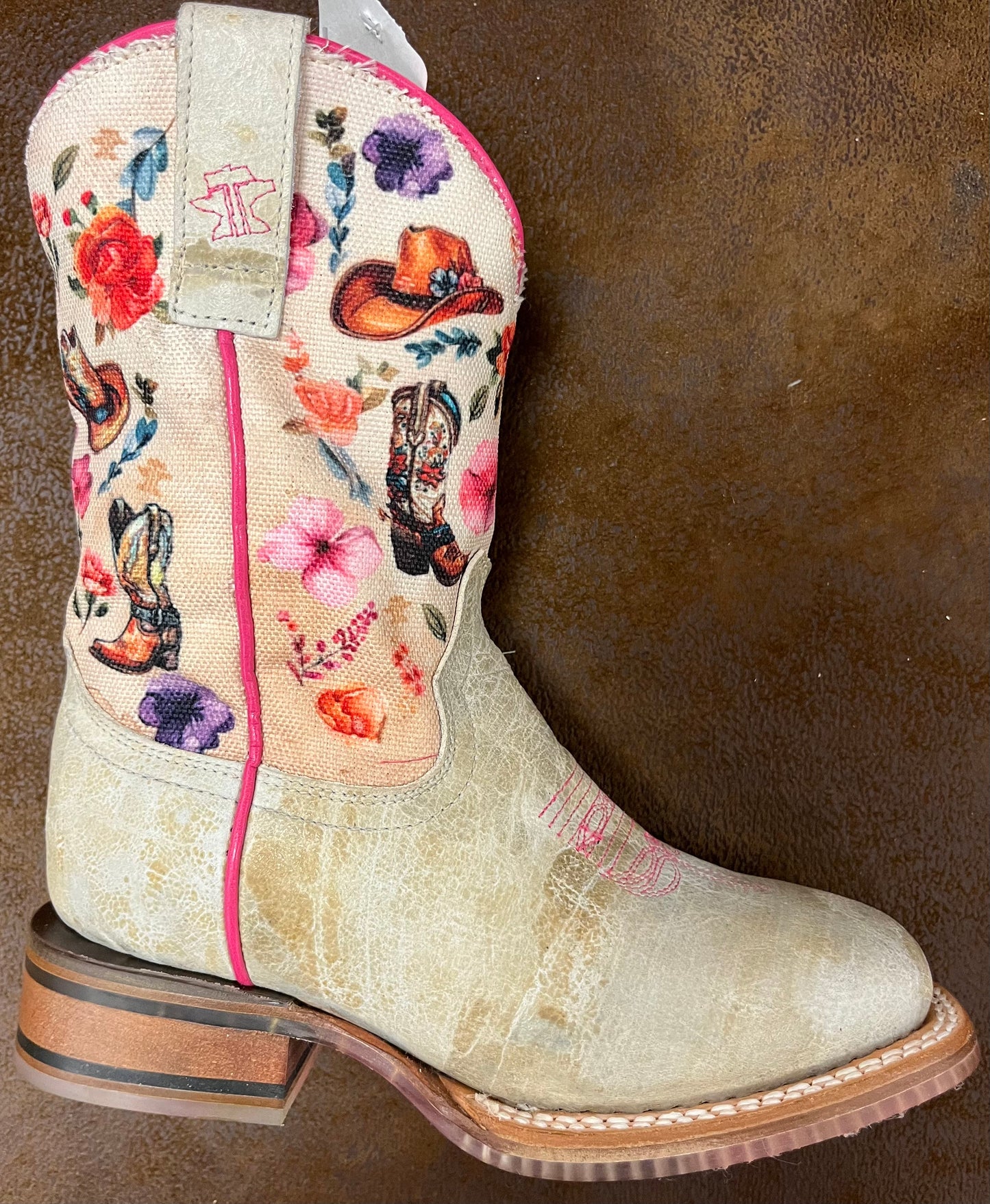 Tin Haul Girl Boots "Let's Go Cowgirl"
