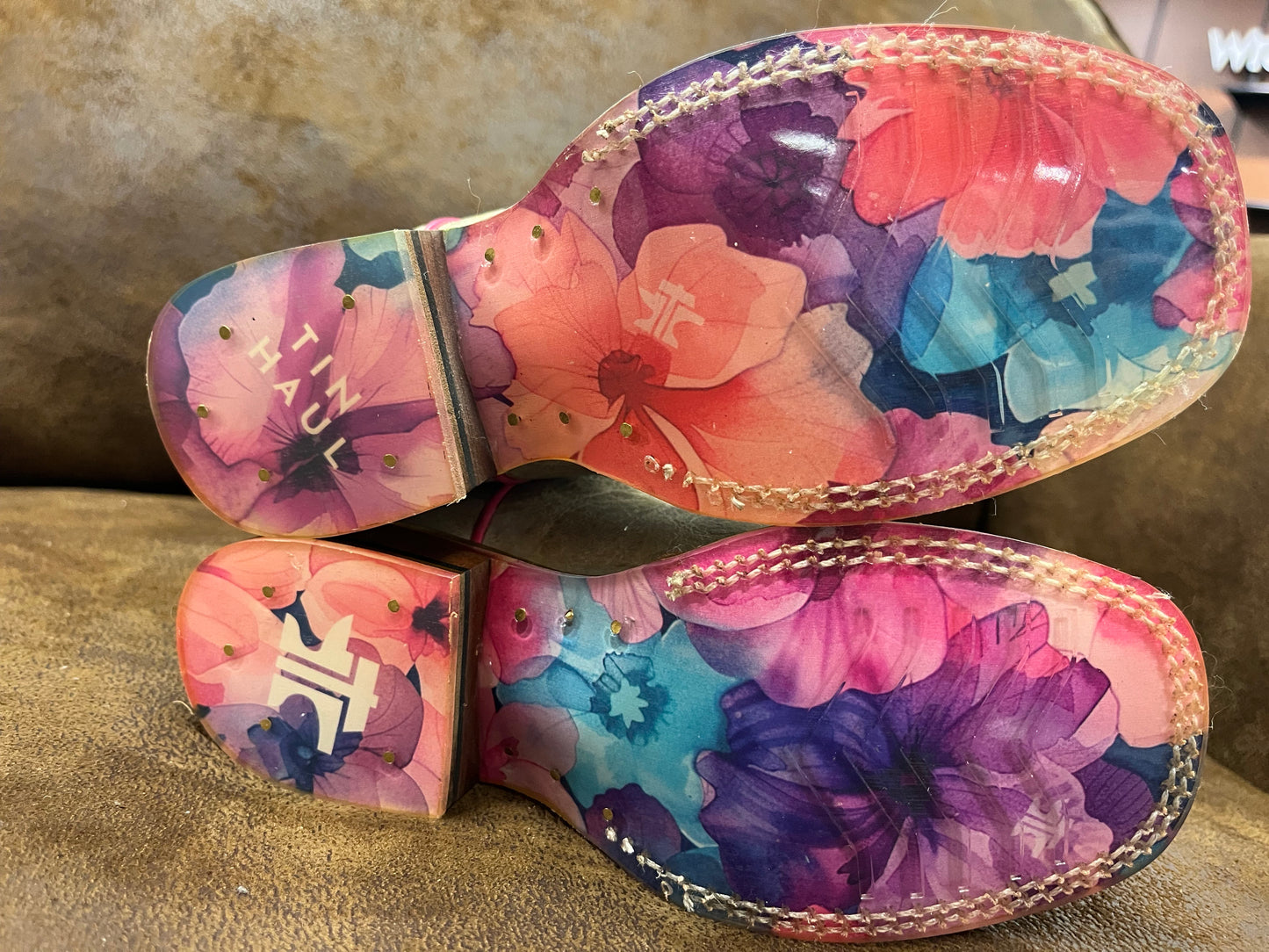 Tin Haul Girl Boots "Let's Go Cowgirl"