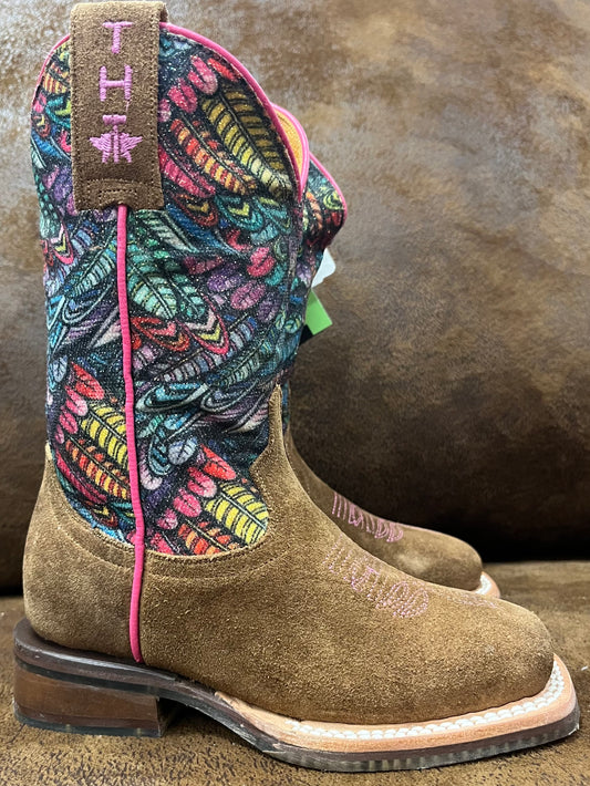 Tin Haul Girl Boots "Feathers"
