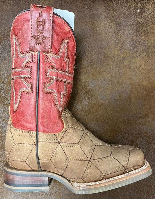 Tin Haul Boy's Boots "3D Illusion"