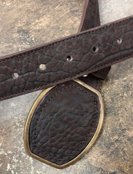 Bull Neck Leather Belt