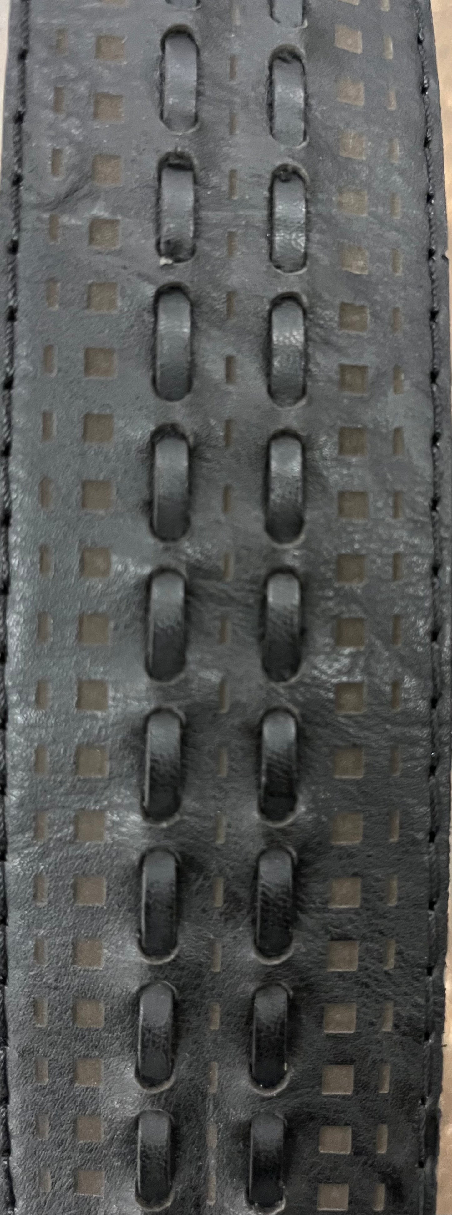 Embossed Leather Belt