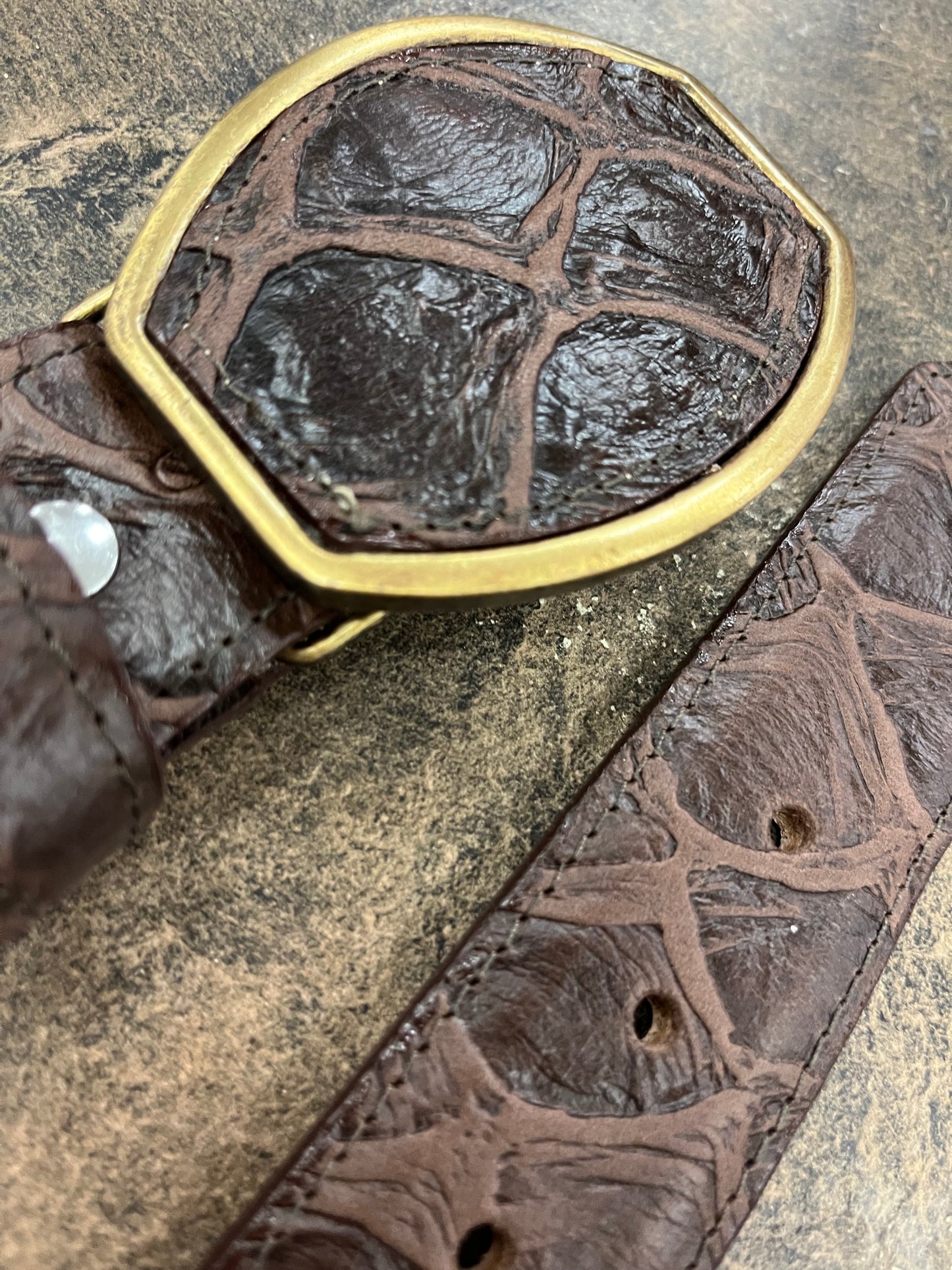 Fish Leather Belt