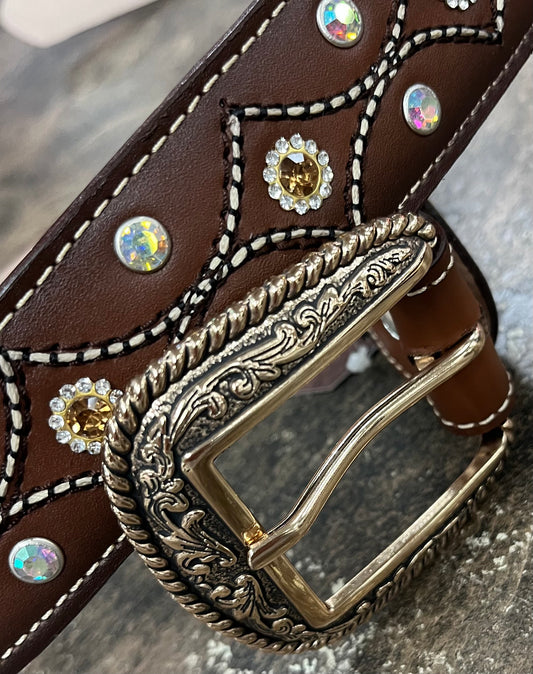 Women Rhinestone Belt