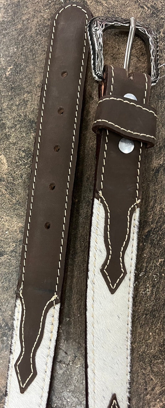 Texano Cowhide Boy Belt