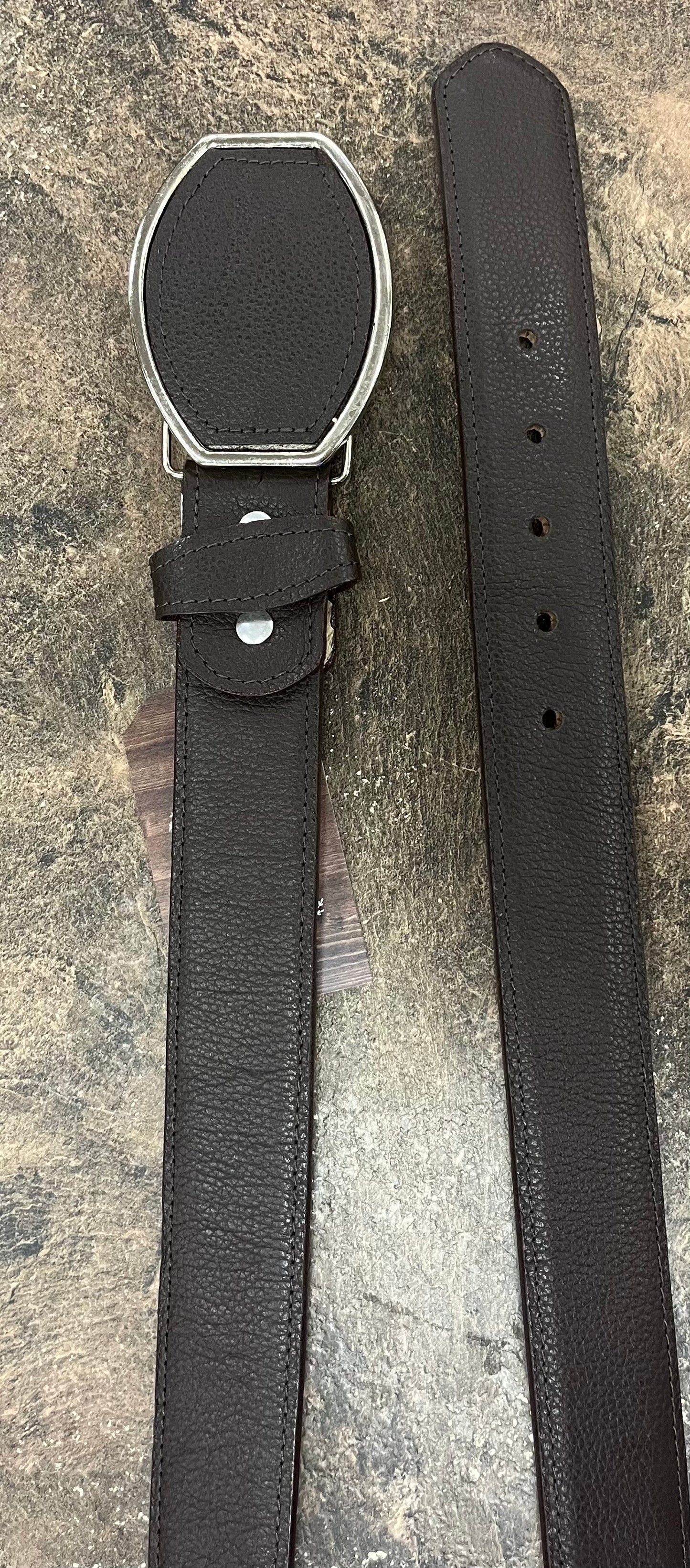 Regular Leather Chocolate Belt