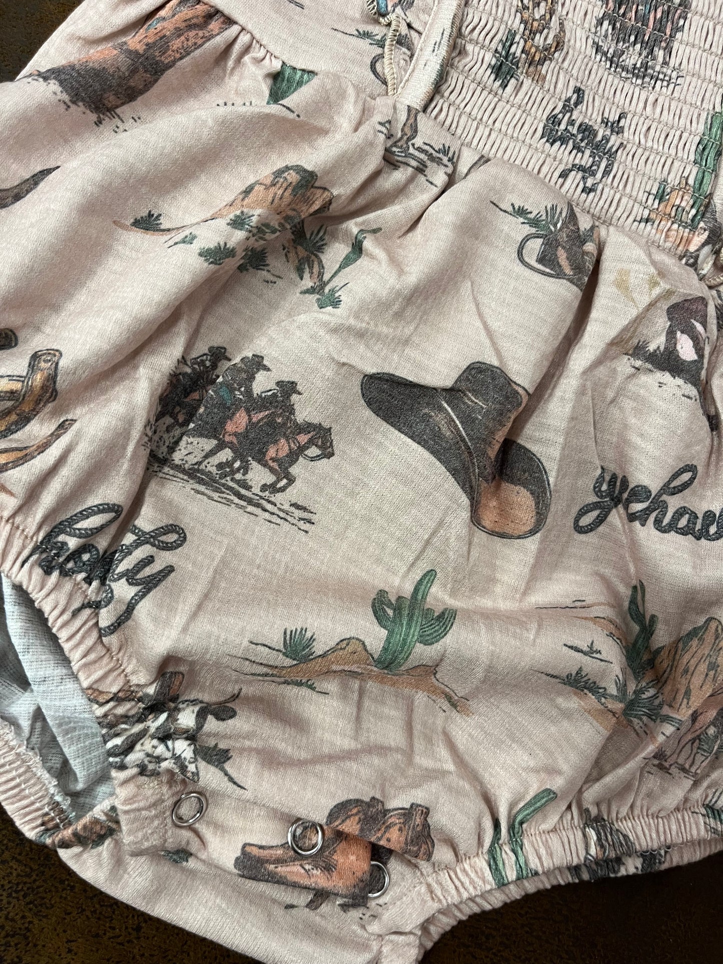 Shea Baby Out West Cowgirl Romper