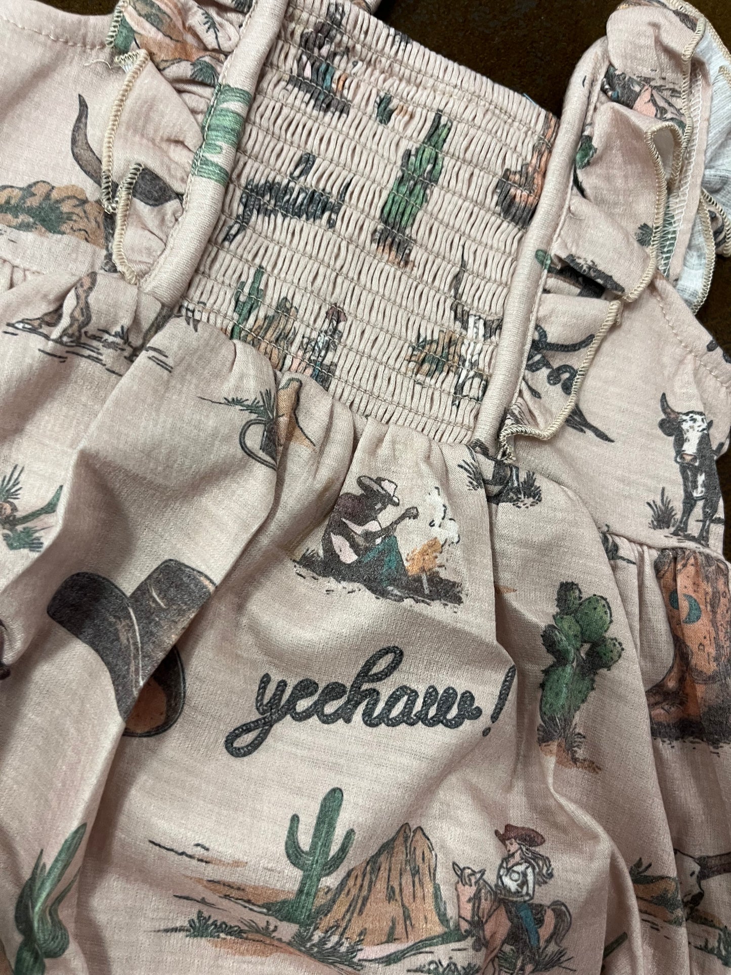 Shea Baby Out West Cowgirl Romper