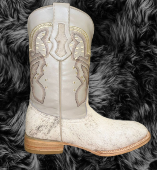 Natural Cowhide Boots