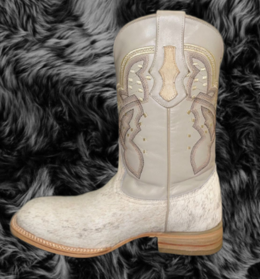 Natural Cowhide Boots