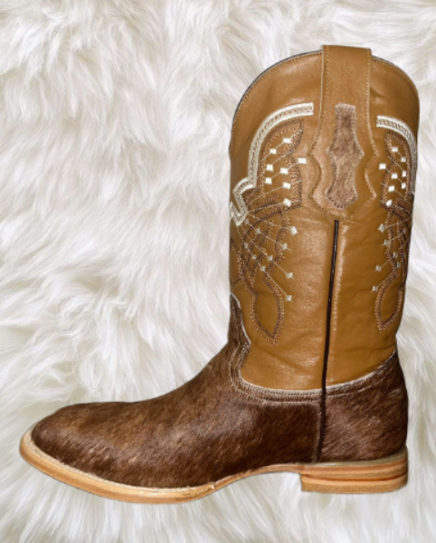 Natural Cowhide Boots
