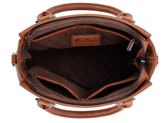 Montana West Tooled Aztec Collection Tote/Crossbody