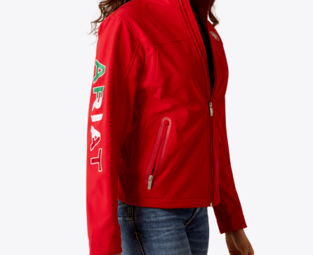 WMN RED LOGO JKT