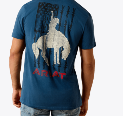 Ariat Flag Bronco Classic Fit T-Shirt