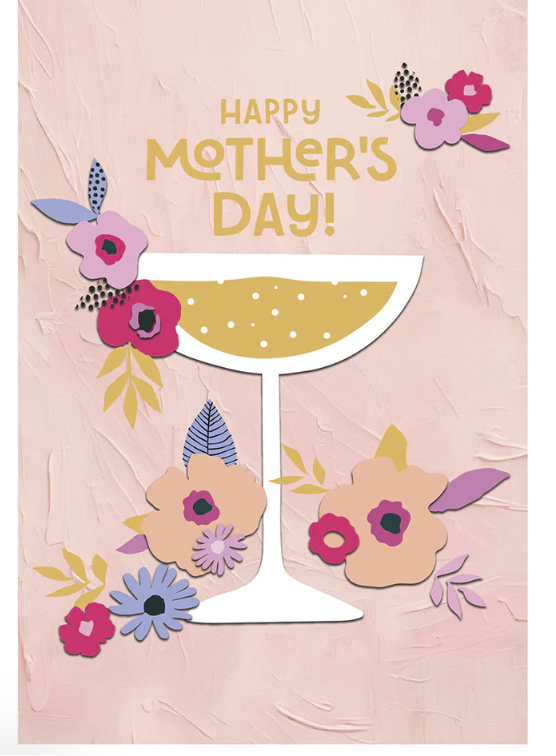 Bubbly Bloom Wishes Complimentary Mother's Day Greeting Card