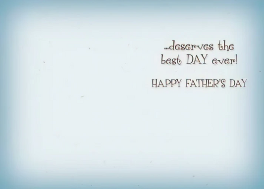 Best Dad Ever Father's Day Card