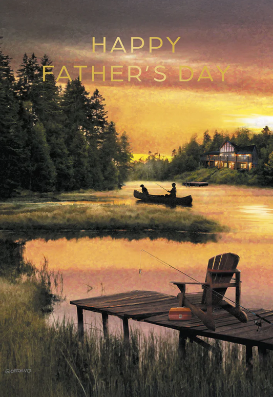 Reel Good Time Heartfelt Father's Day Greeting Card